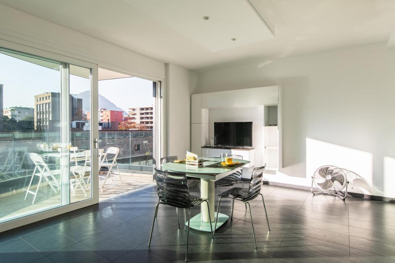 Roggia Apartments By Quokka 360 - Central Flats With Parking Space Лугано Екстериор снимка