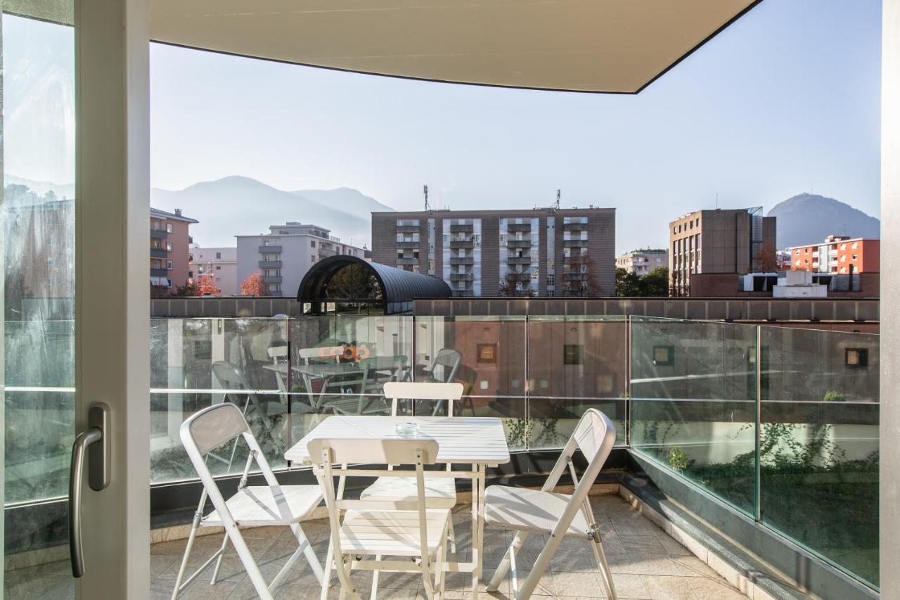 Roggia Apartments By Quokka 360 - Central Flats With Parking Space Лугано Екстериор снимка