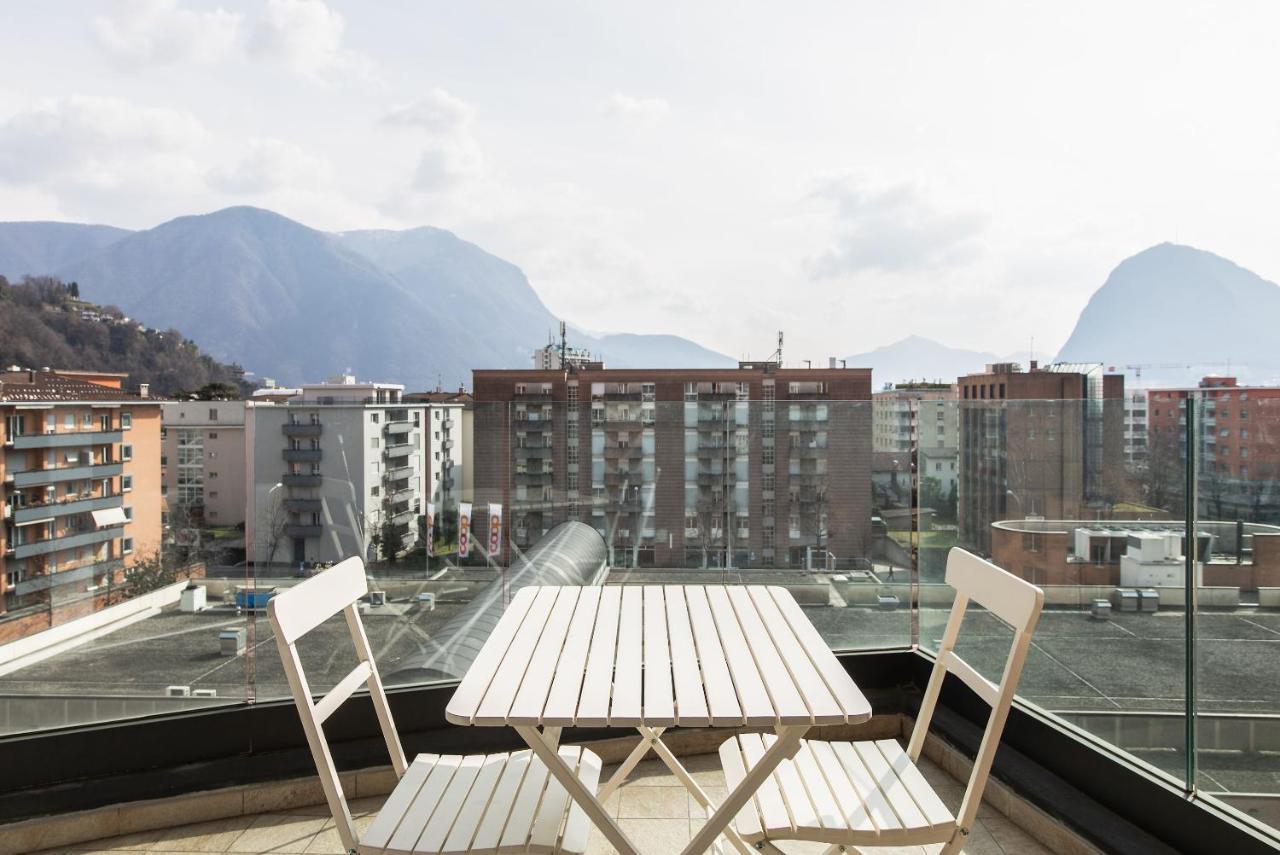 Roggia Apartments By Quokka 360 - Central Flats With Parking Space Лугано Екстериор снимка