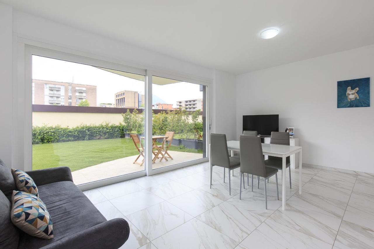 Roggia Apartments By Quokka 360 - Central Flats With Parking Space Лугано Екстериор снимка
